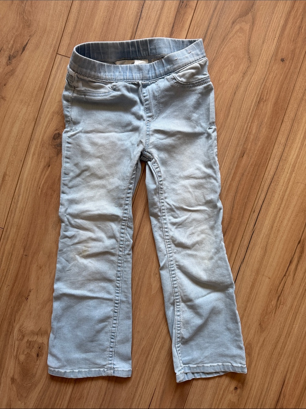 H&M Light Blue Kids Jeans with Elastic Waist